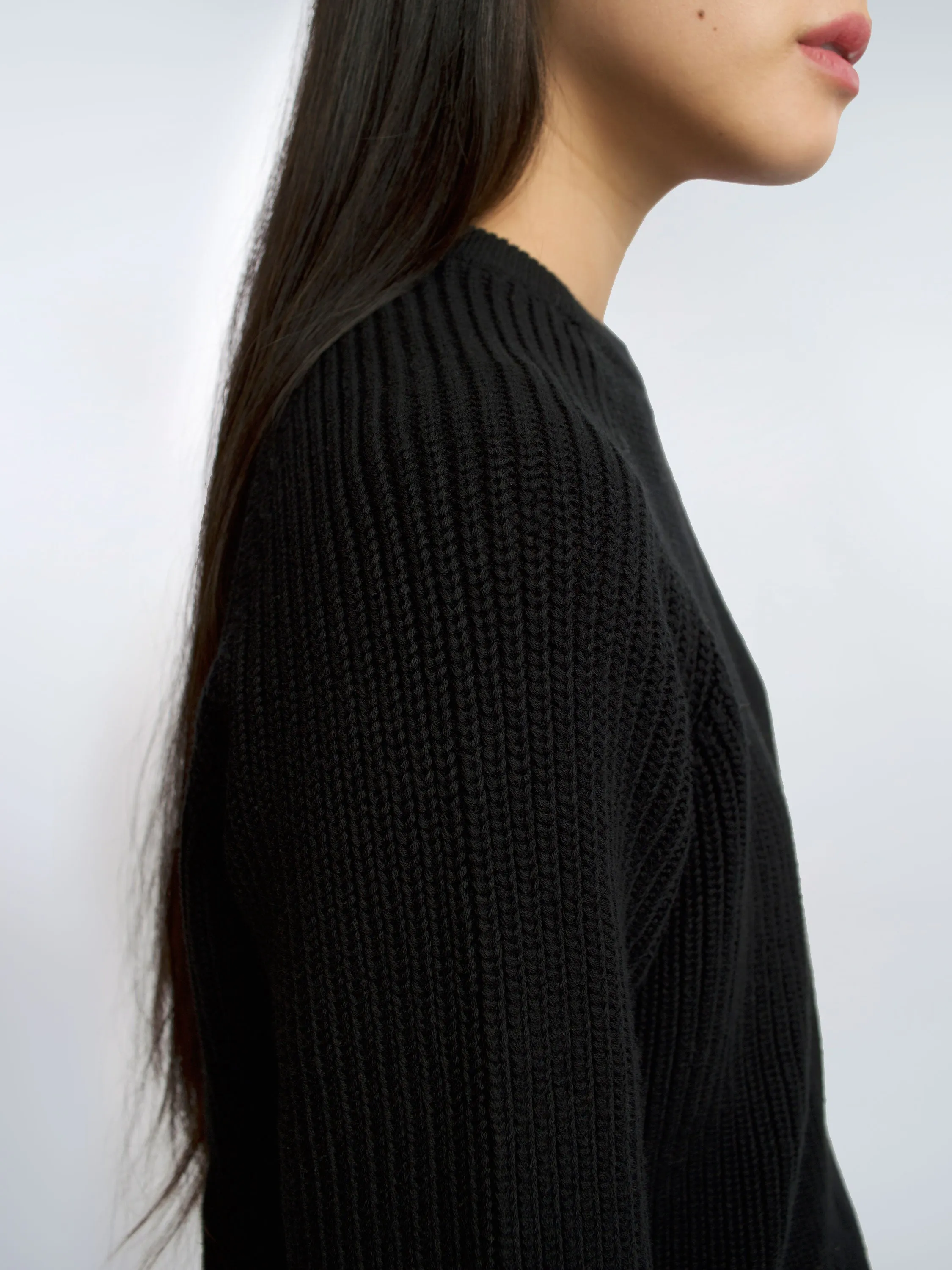 Heavy knit jumper