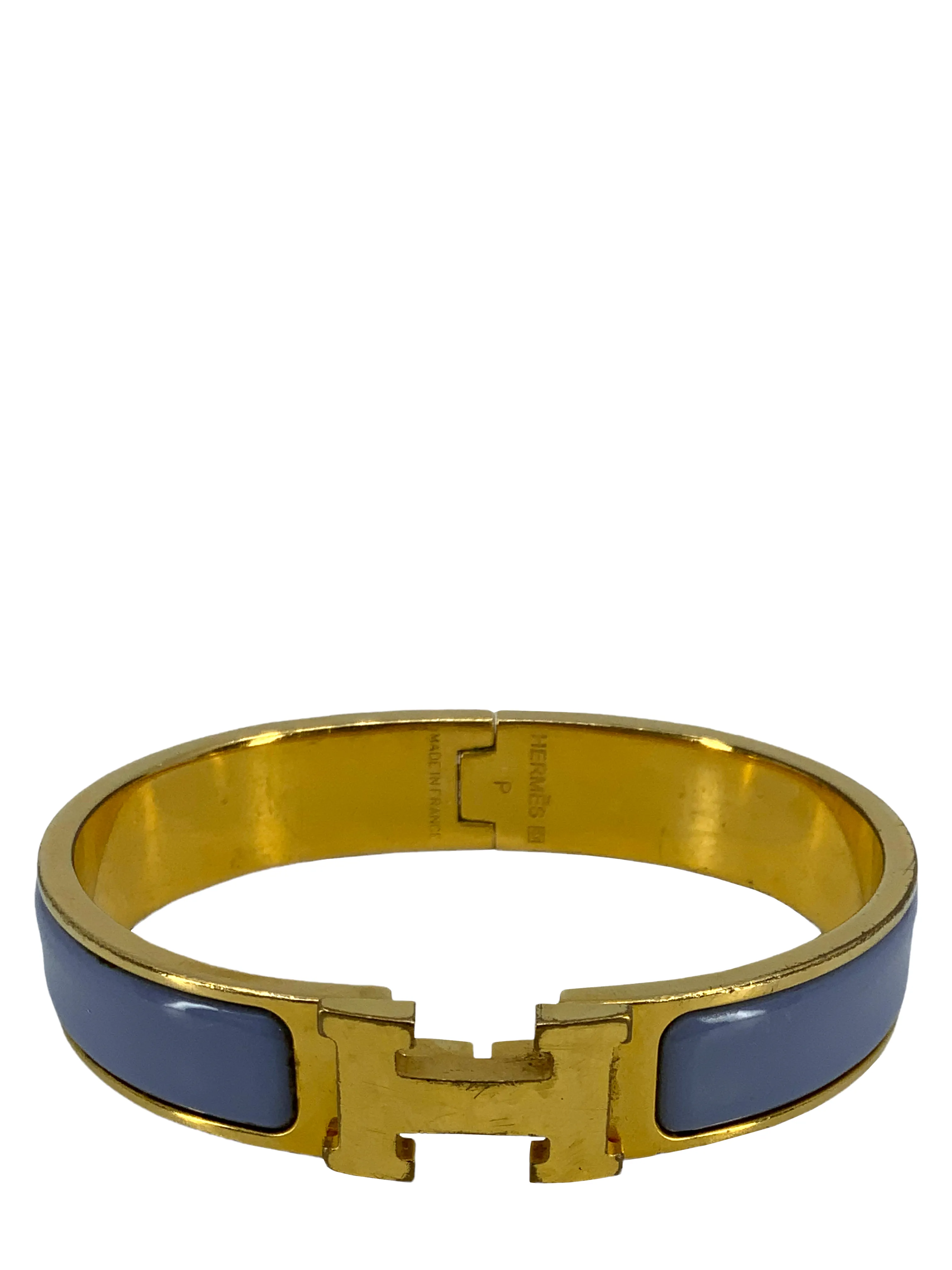 Hermes Narrow Clic Clac H Bracelet PM