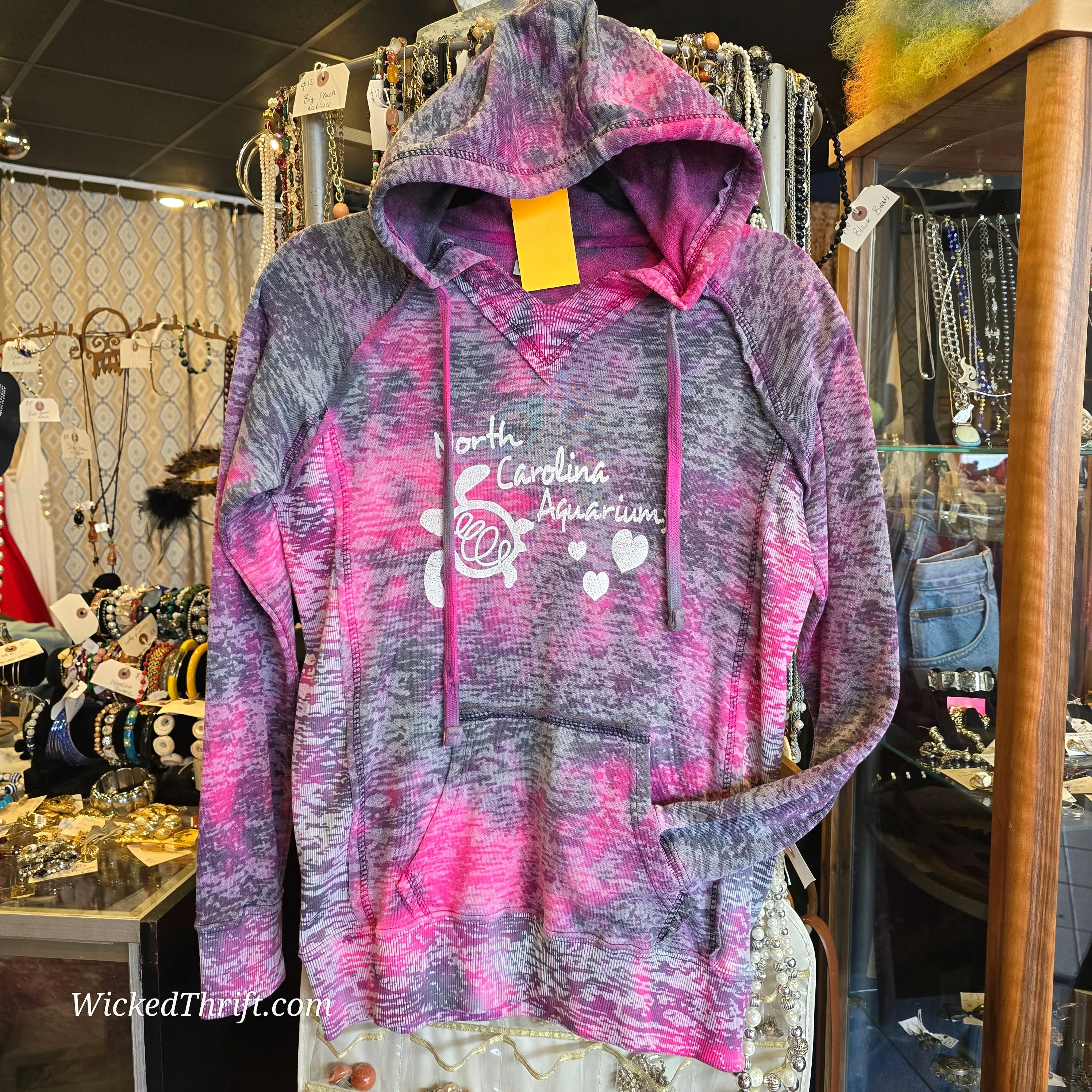 IMV Purple North Carolina Aquarium Pullover S