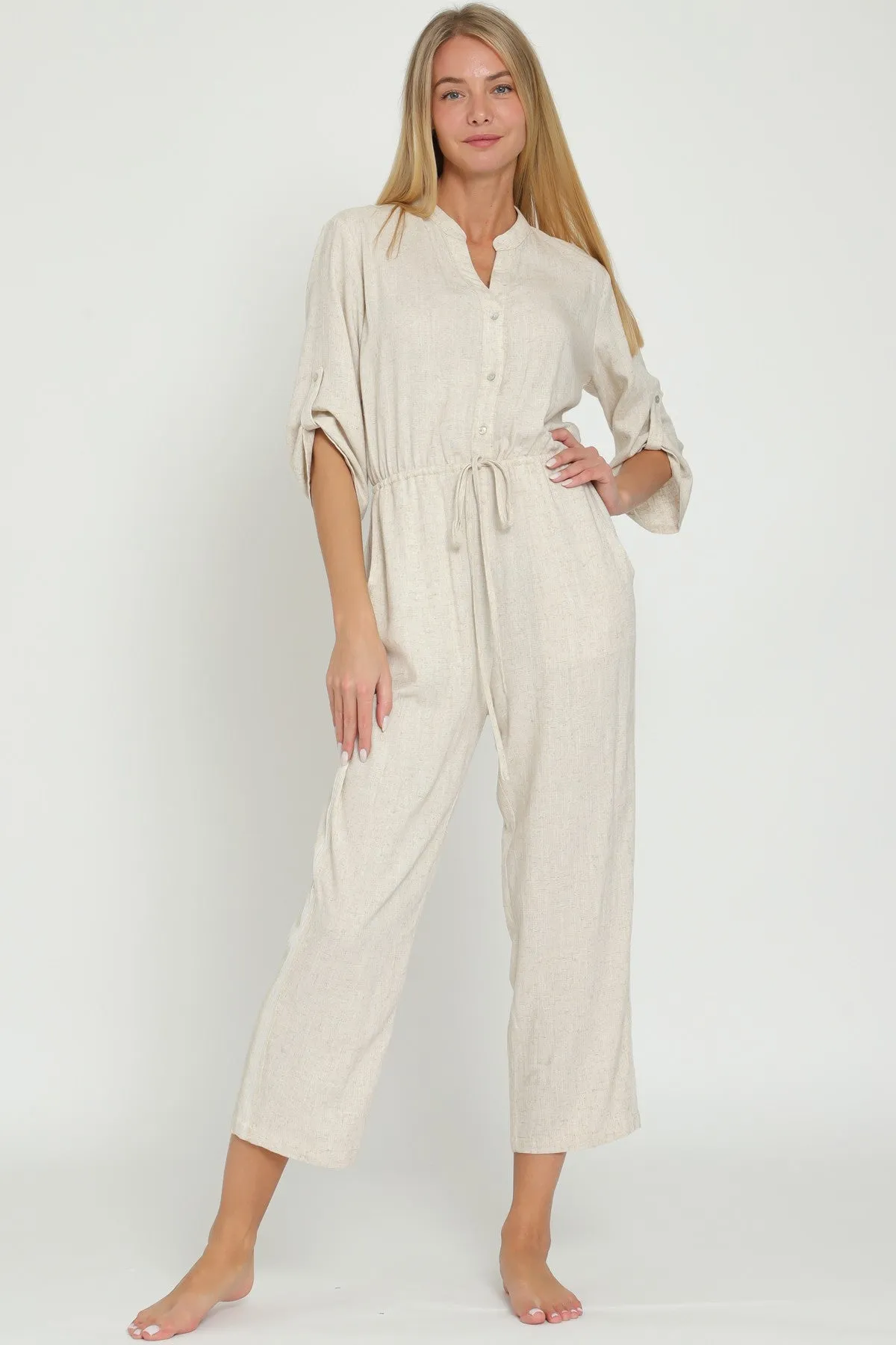 Jessica Linen Jumpsuit