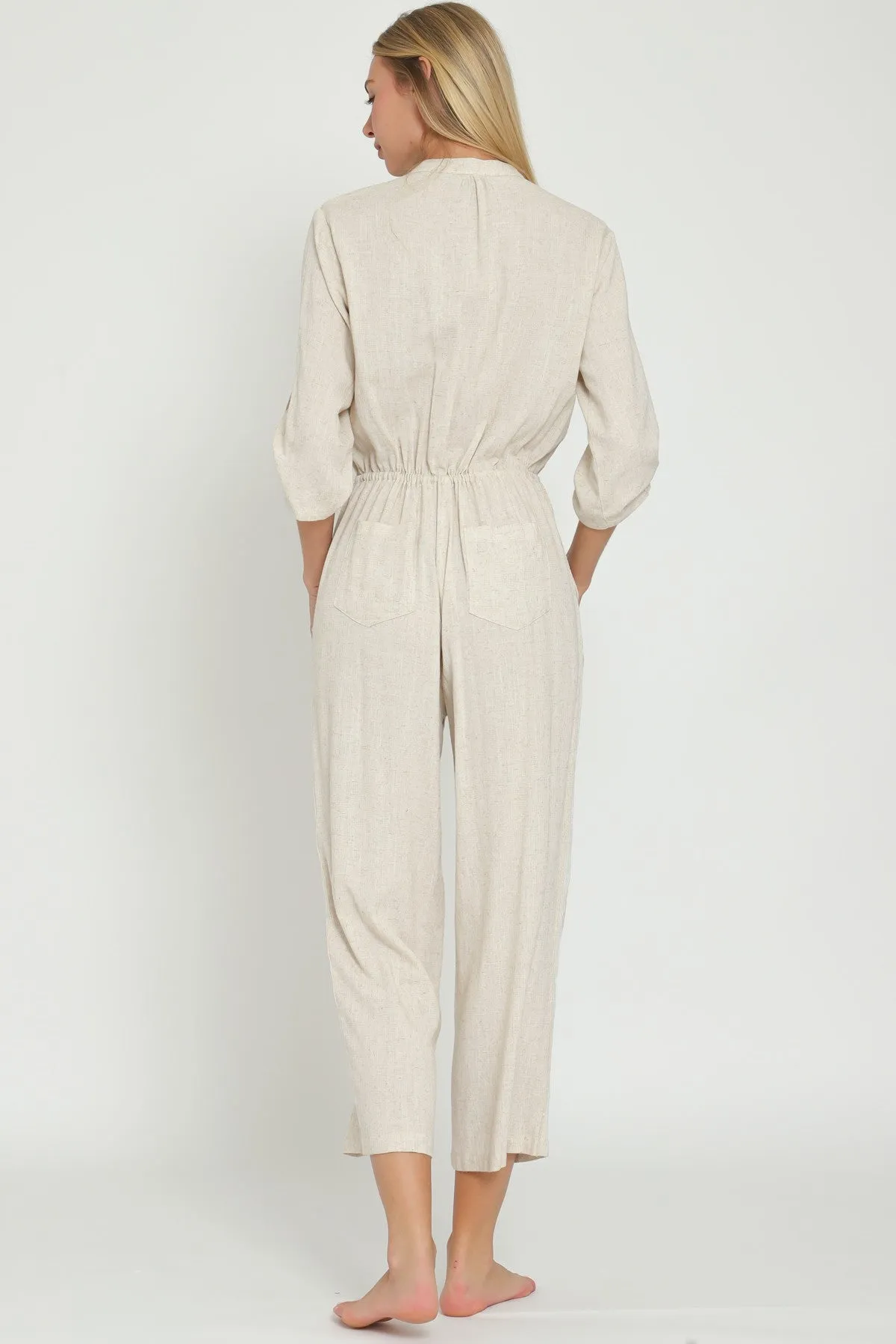 Jessica Linen Jumpsuit