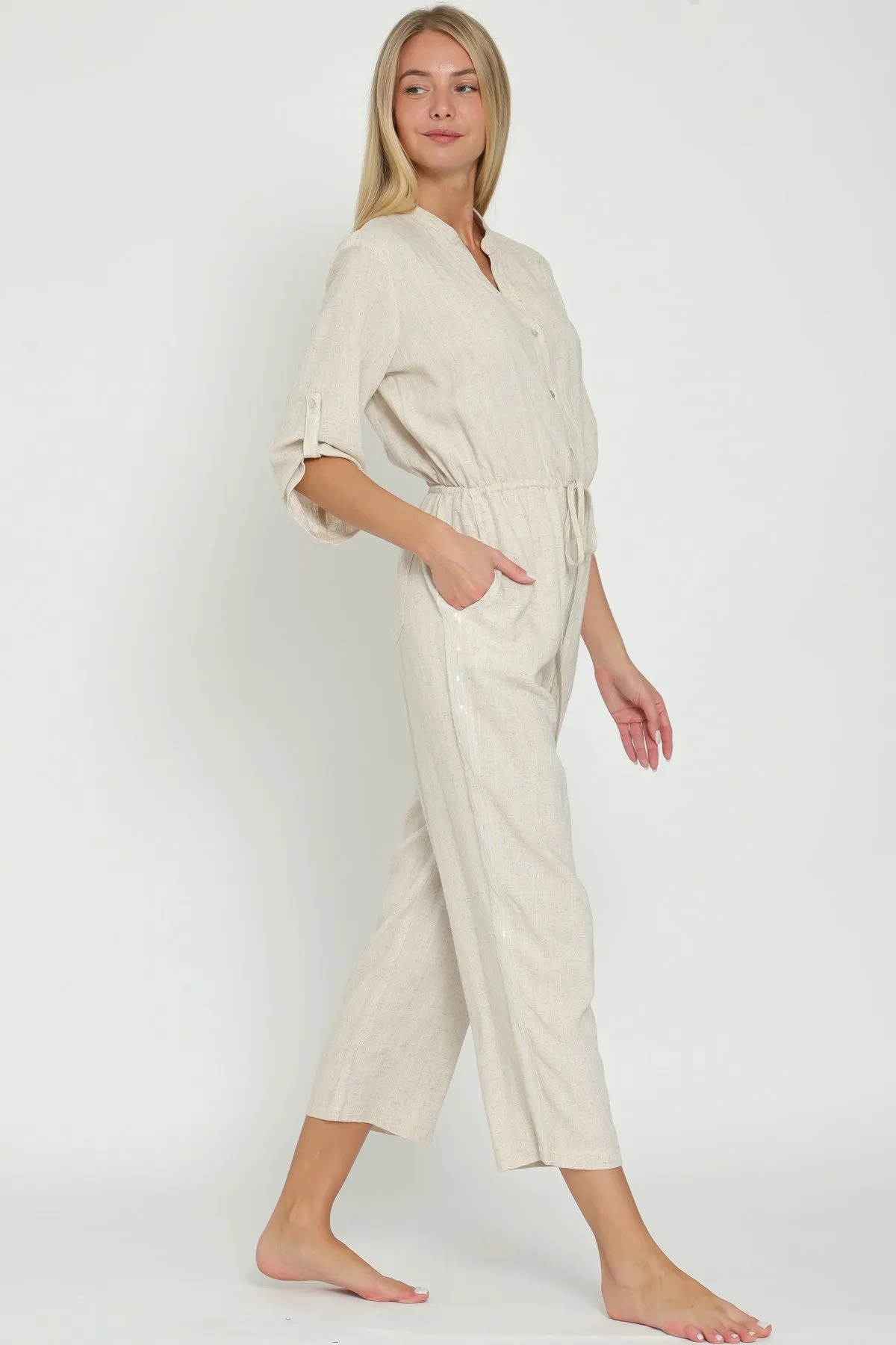 Jessica Linen Jumpsuit