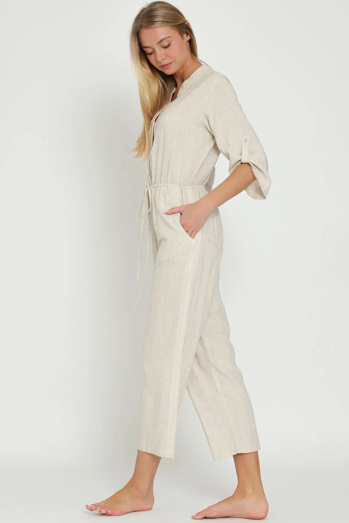 Jessica Linen Jumpsuit