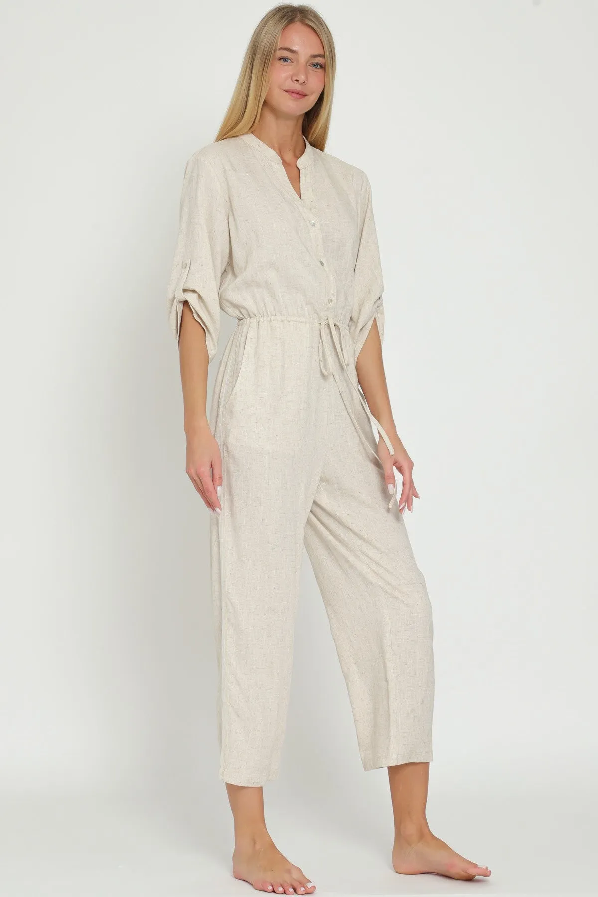 Jessica Linen Jumpsuit