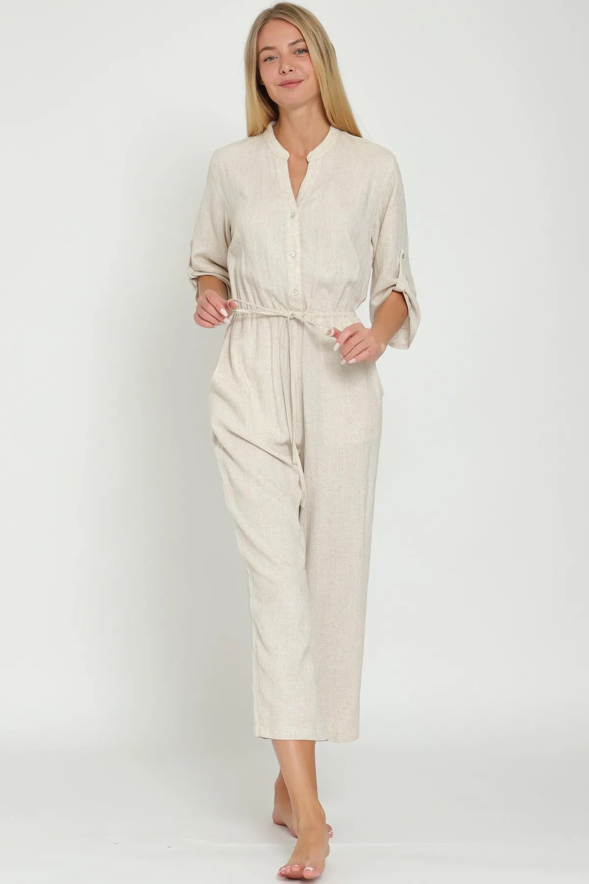 Jessica Linen Jumpsuit