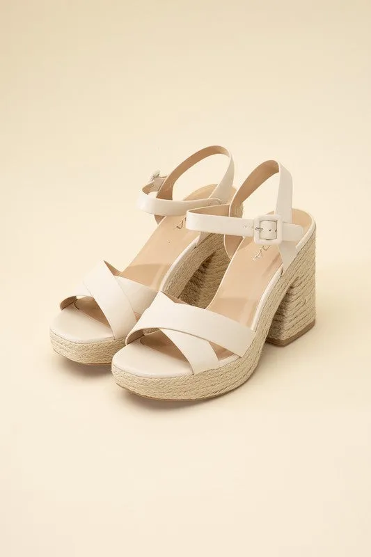 JETTY SIDE SUMMER HEELS [ONLINE EXCLUSIVE]