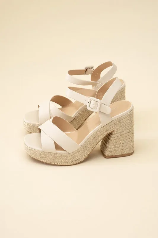 JETTY SIDE SUMMER HEELS [ONLINE EXCLUSIVE]