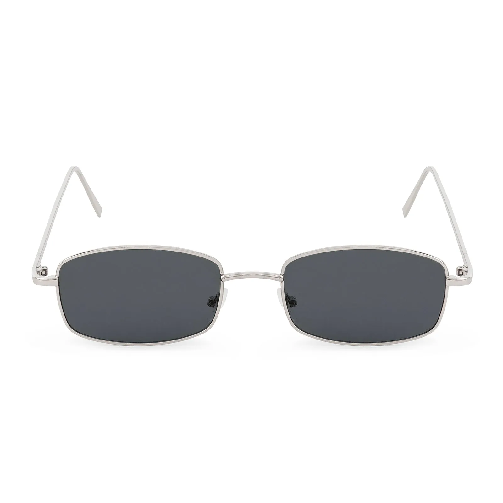 Jisu Rectangle Black Sunglasses