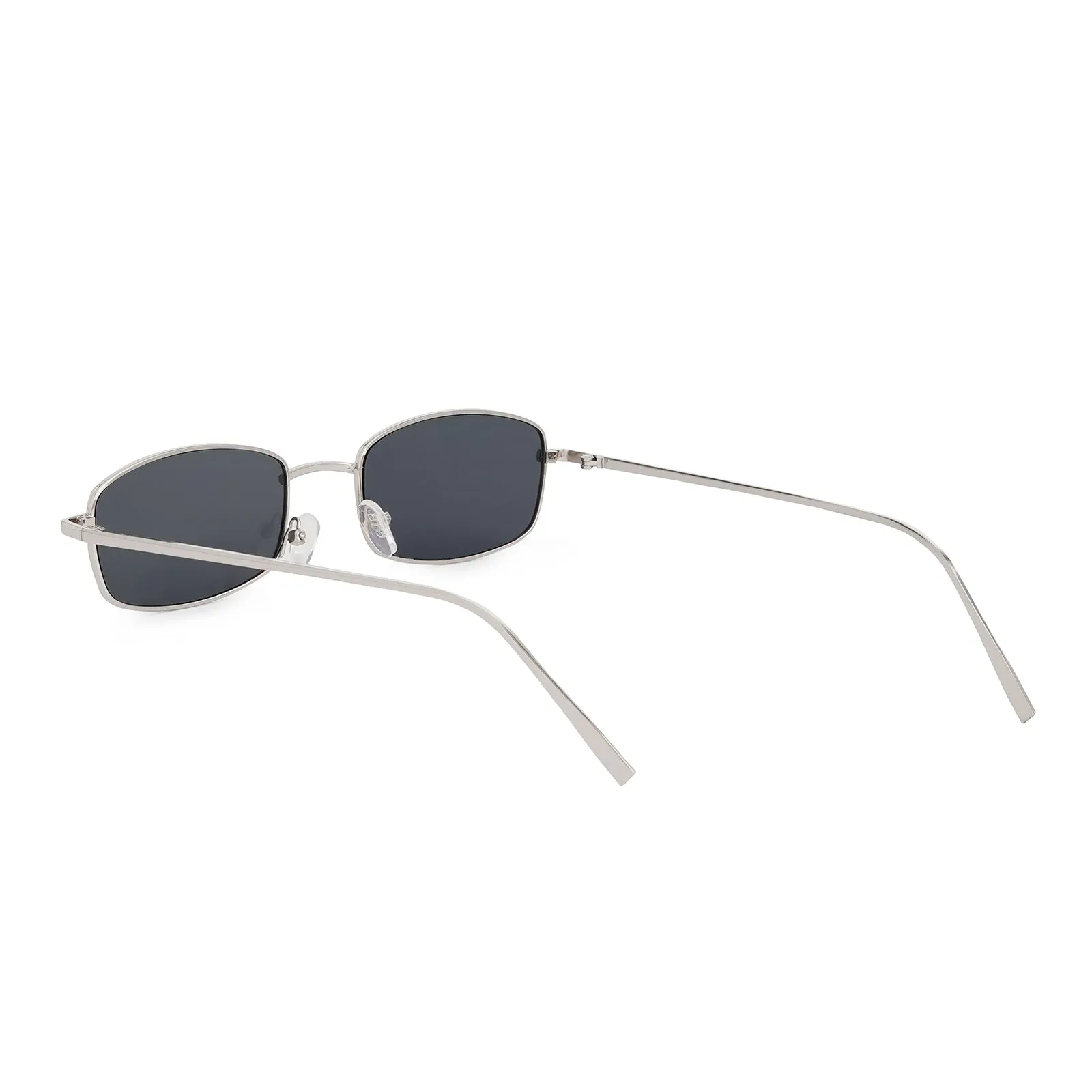 Jisu Rectangle Black Sunglasses