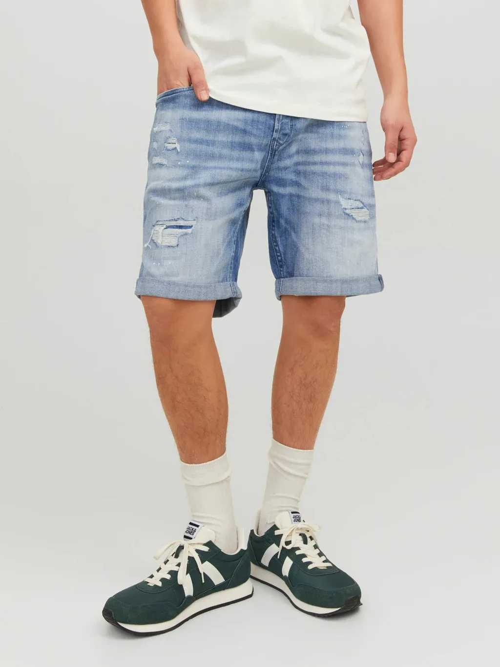 JJIRICK JJBLAIR Organic Denim Shorts GE 202