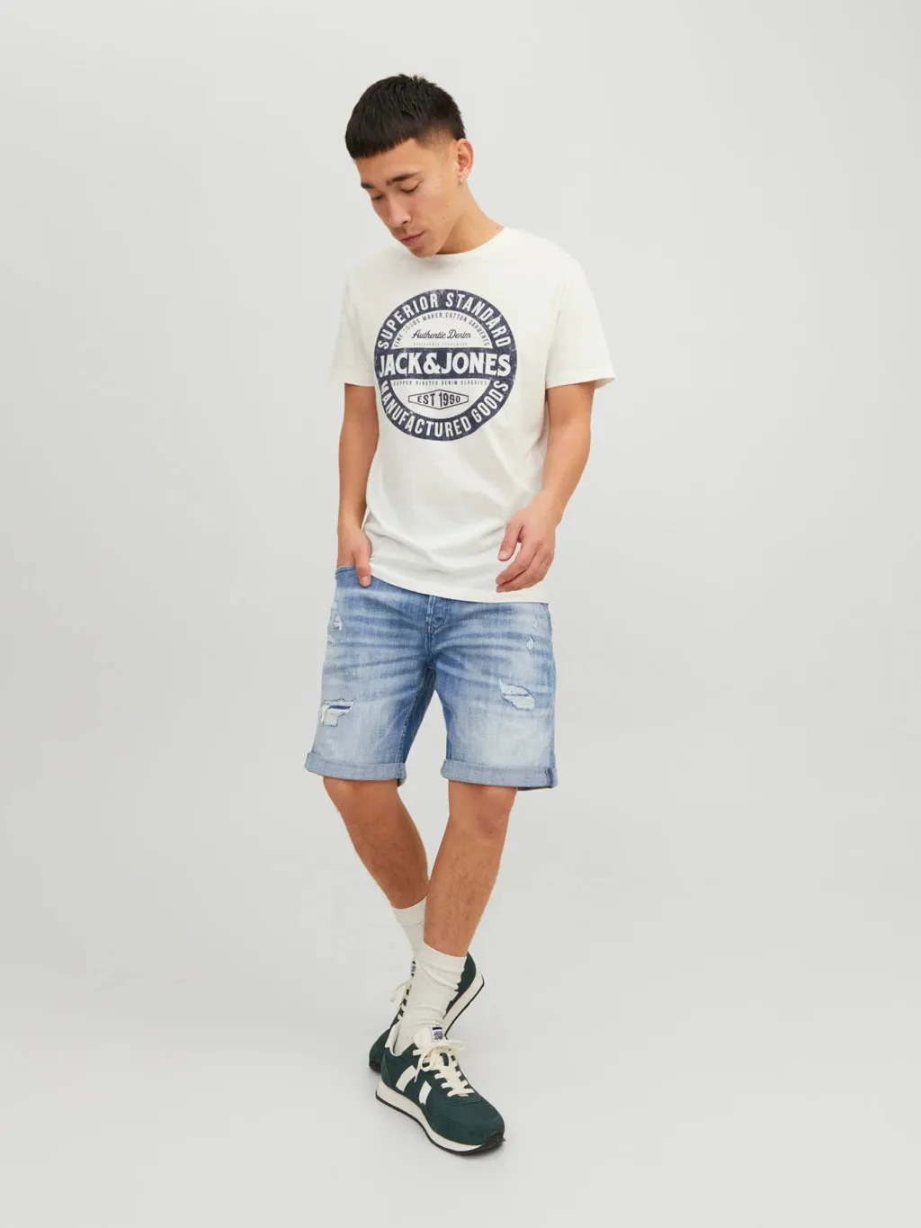 JJIRICK JJBLAIR Organic Denim Shorts GE 202