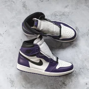 Jordan 1 Retro High Court Purple White