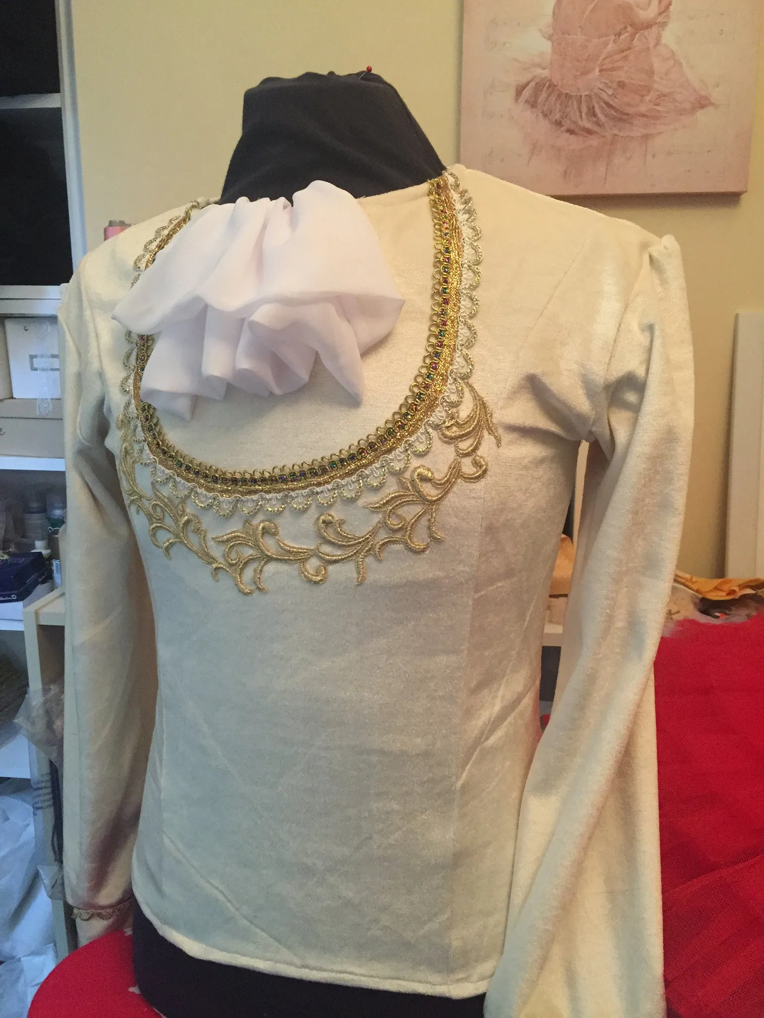 Just Ballet Prince Charming tunic - Hire only