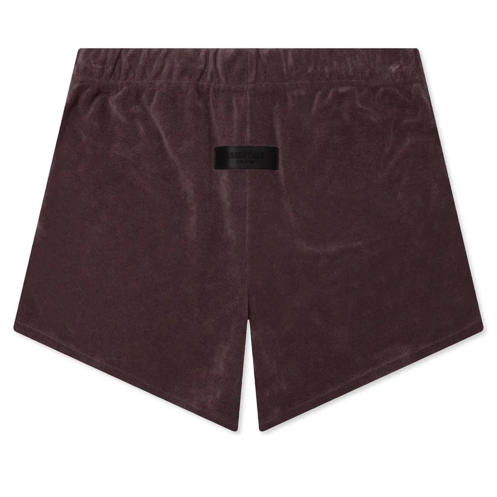 Kid's Running Short - Plum