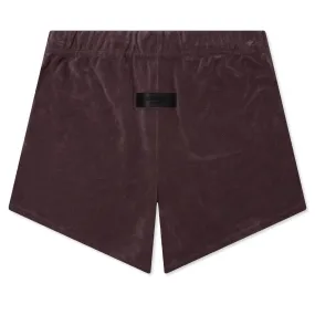 Kid's Running Short - Plum