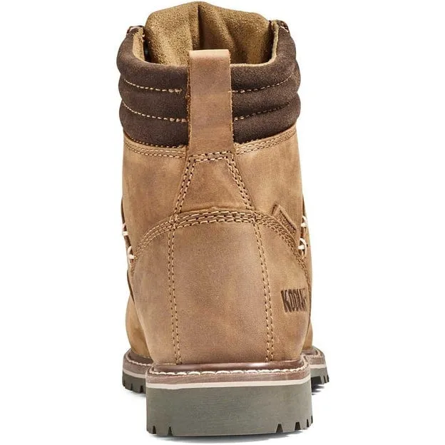 Kodiak Women's Bralorne 6 CT Waterproof Safety Work Boot -Brown- K4TEBN