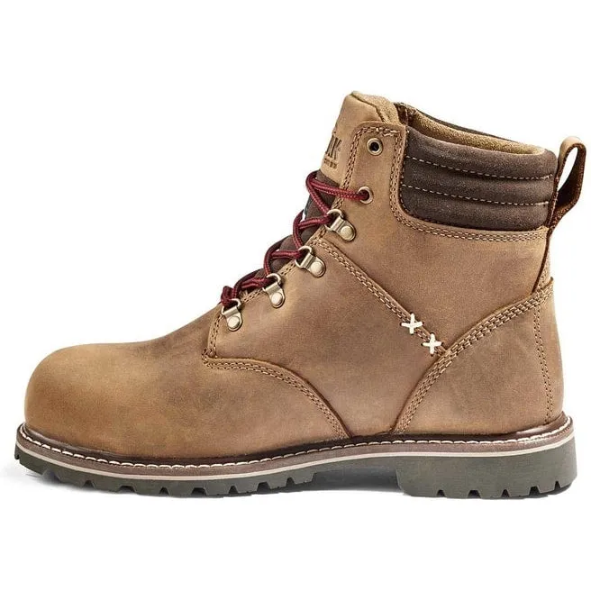 Kodiak Women's Bralorne 6 CT Waterproof Safety Work Boot -Brown- K4TEBN