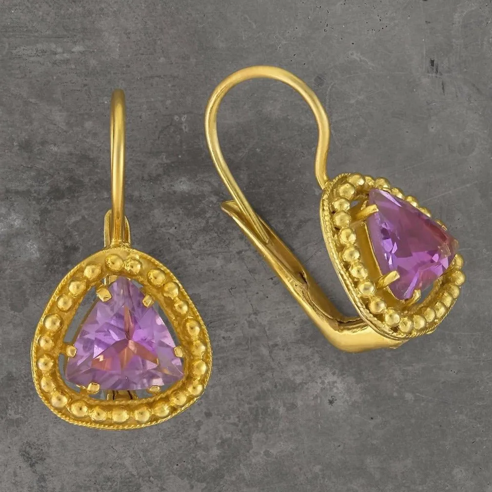 Lammermoor Amethyst Earrings