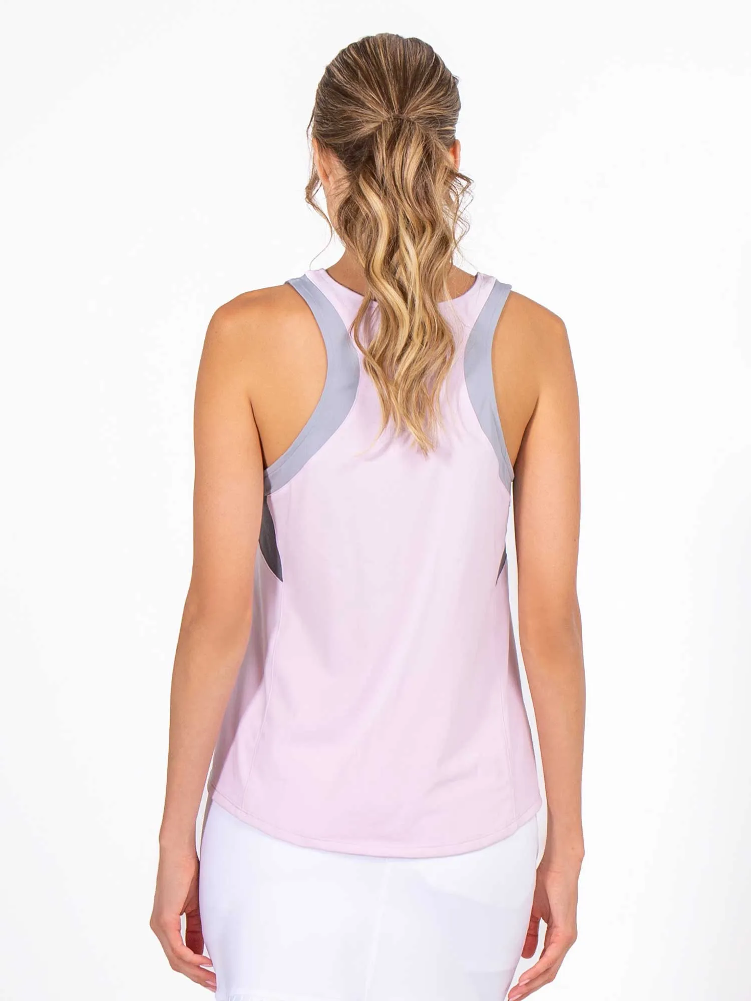 Lilian Tennis & Active Tank - Ice Pink Combo