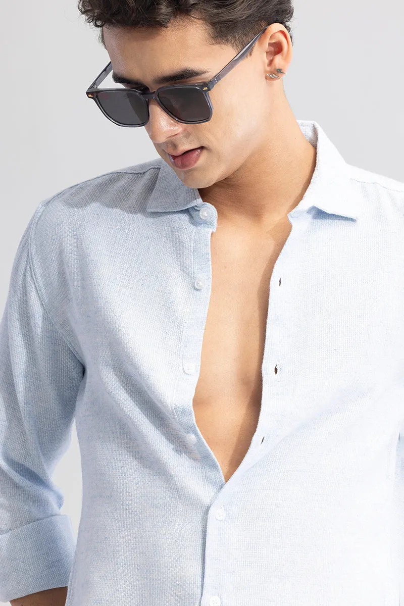 Linen Breeze Blue Shirt