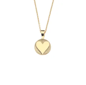 LOVE Baby Hearts Find Me Pendant 10k Gold