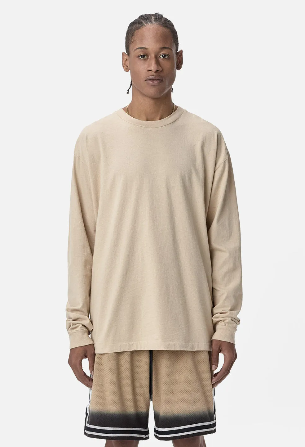 LS University Tee / Linen