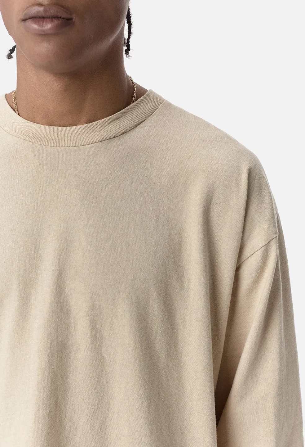 LS University Tee / Linen