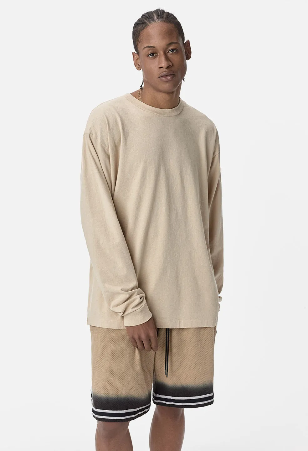 LS University Tee / Linen