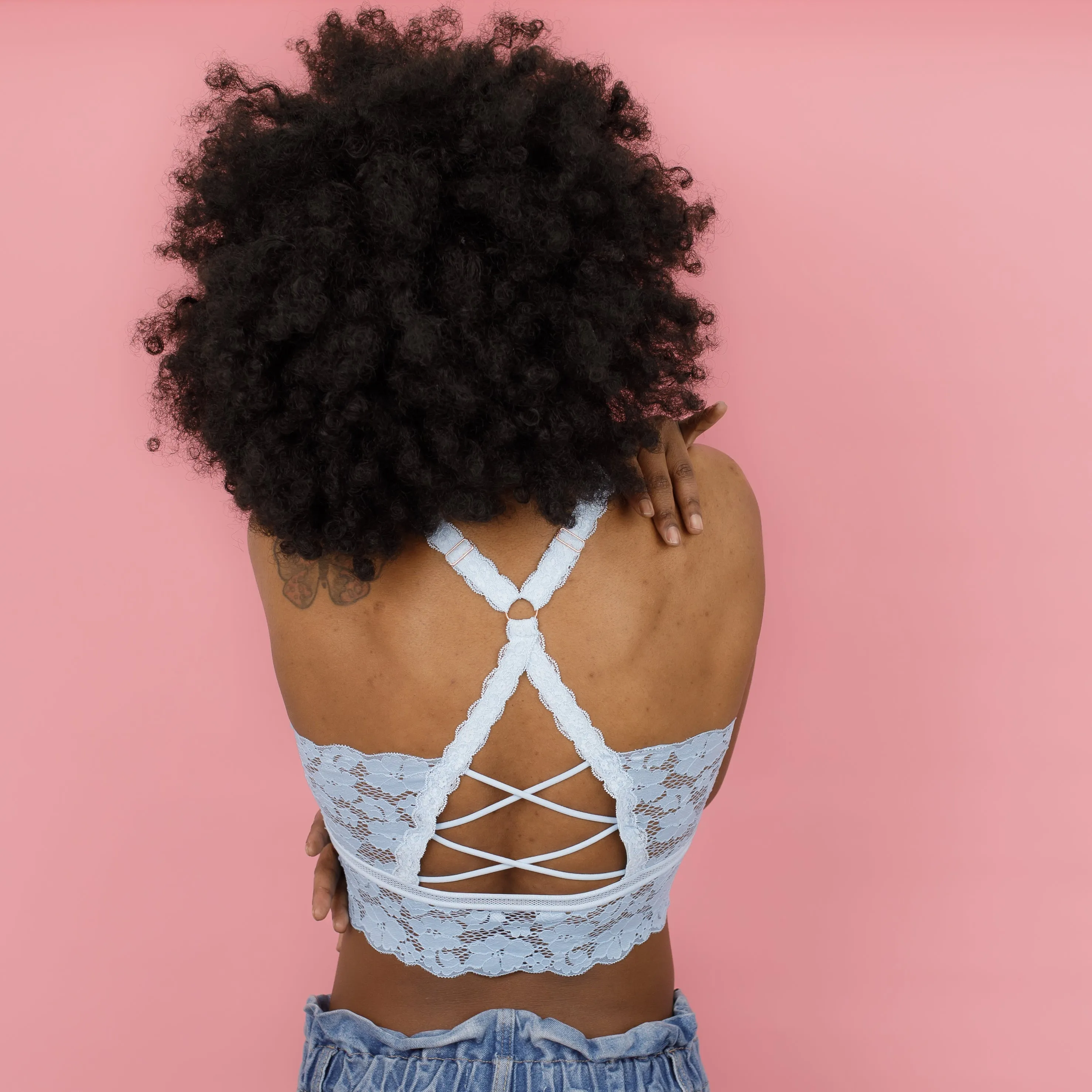 Market Live: Juliette Deluxe Racerback Lace Bralette by Jady K (Ships in 2-3 Weeks)