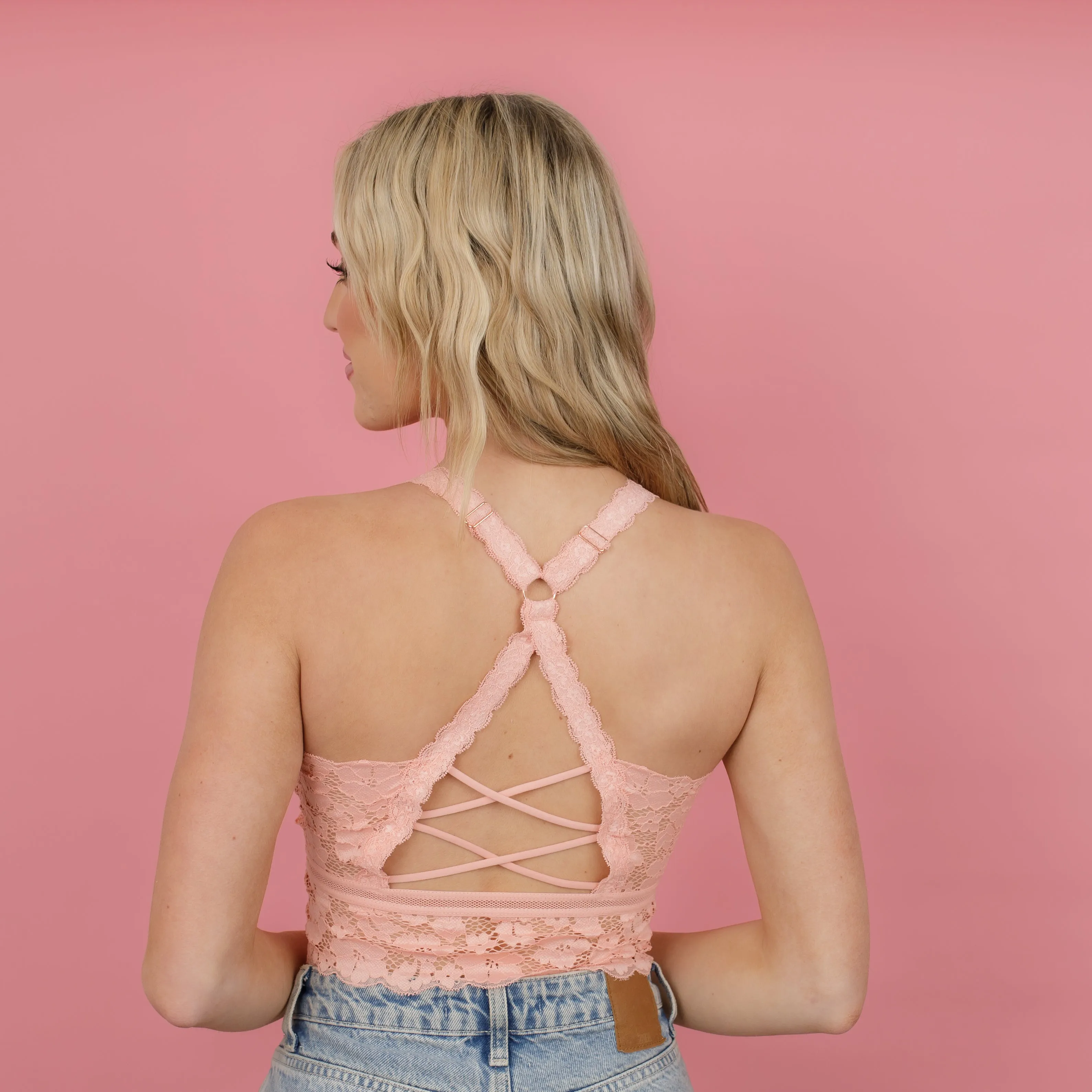 Market Live: Juliette Deluxe Racerback Lace Bralette by Jady K (Ships in 2-3 Weeks)