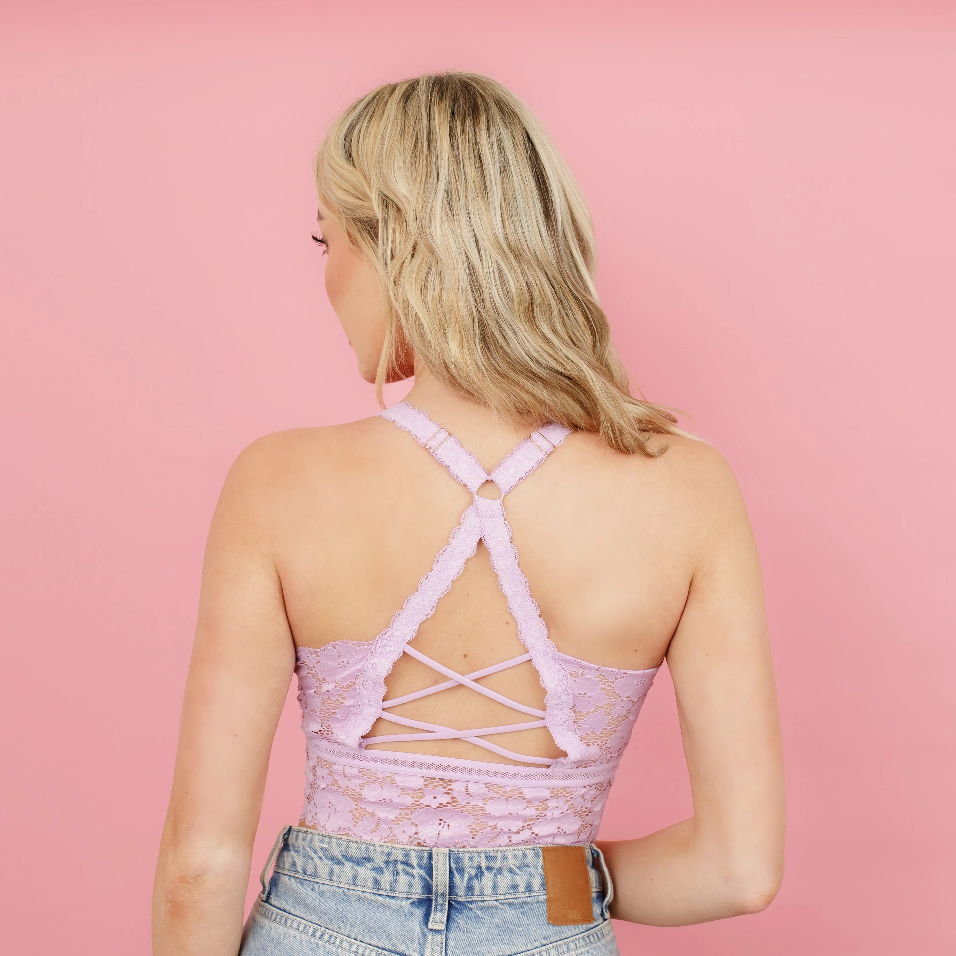 Market Live: Juliette Deluxe Racerback Lace Bralette by Jady K (Ships in 2-3 Weeks)