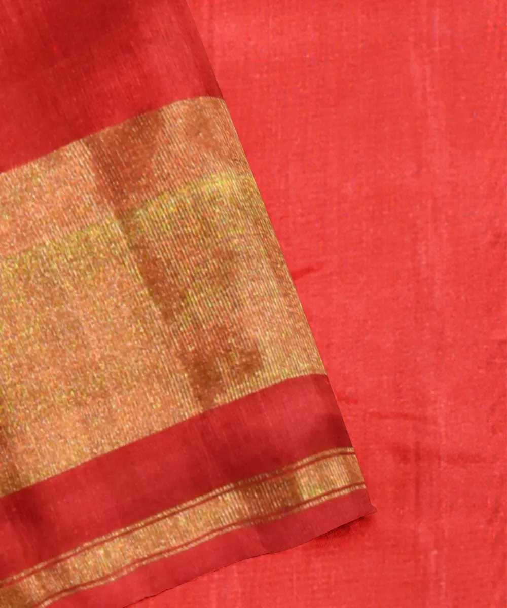 Maroon maroon silk handloom patola saree