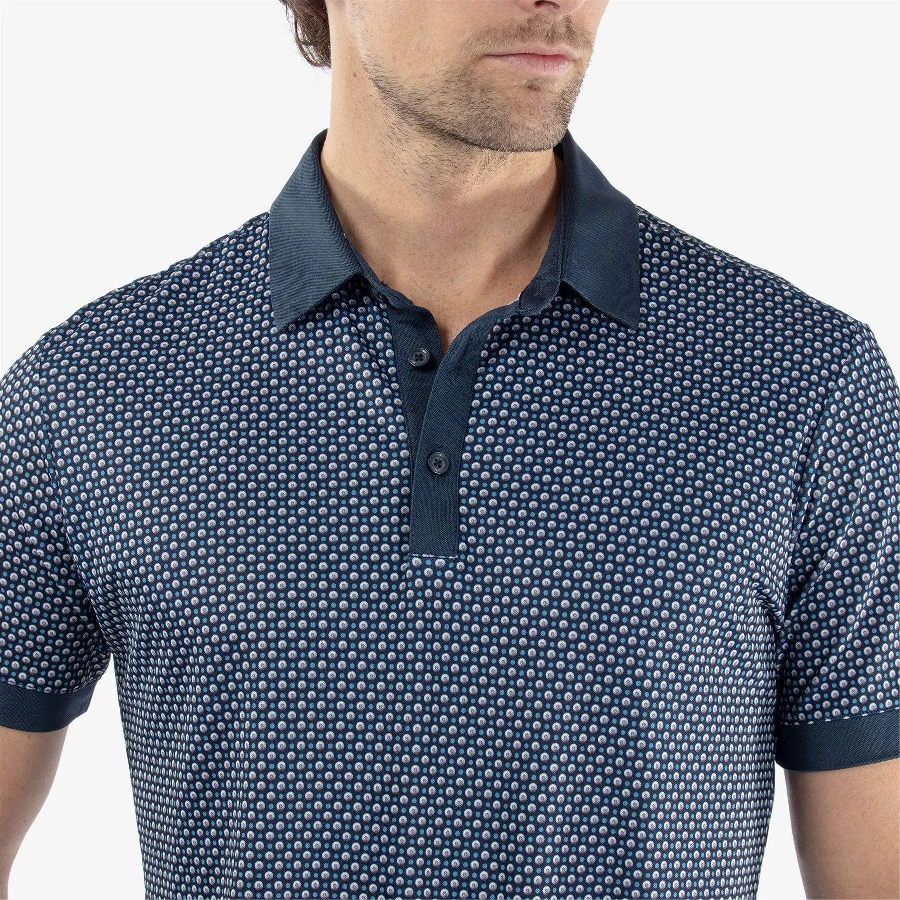 Mate Ventil8  Polo Cool Grey/Navy - SS24