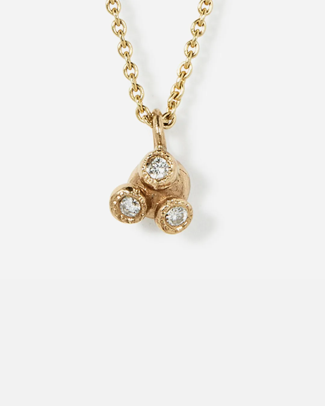 Melee 34B / White Diamond Pendant