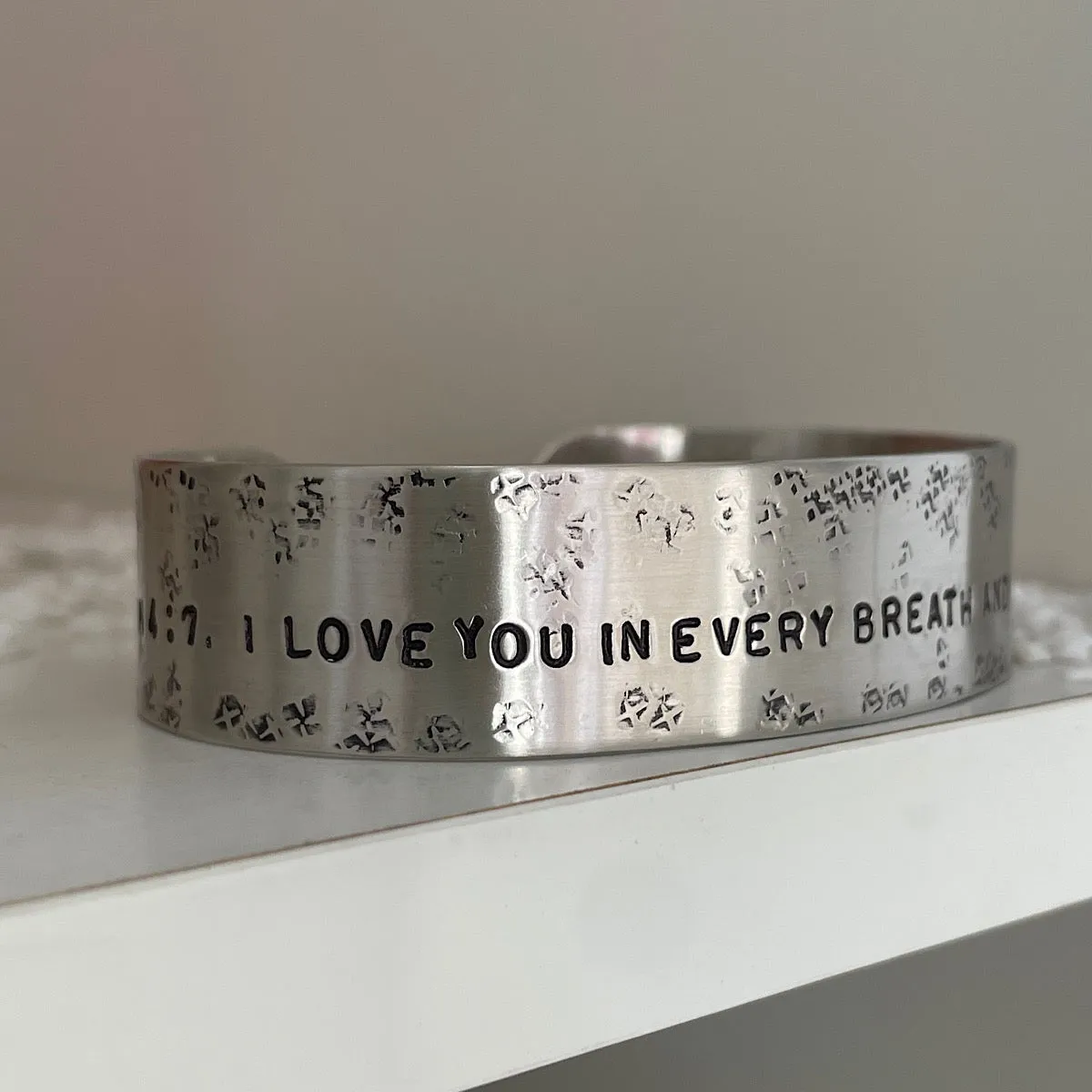 Men's Personalized Wide Cuff