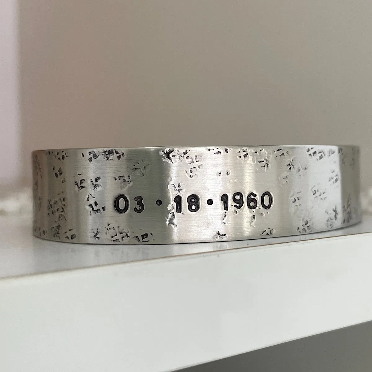 Men's Personalized Wide Cuff