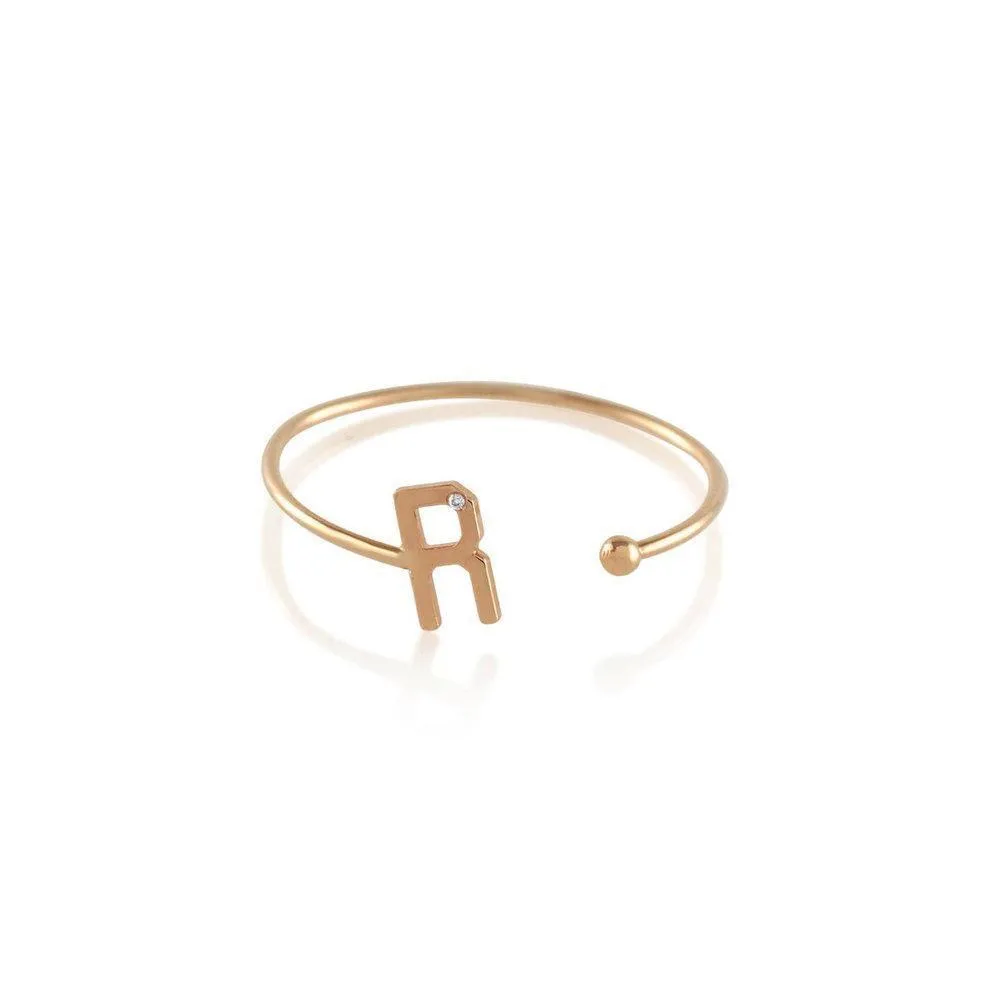 Mini Letter Ring