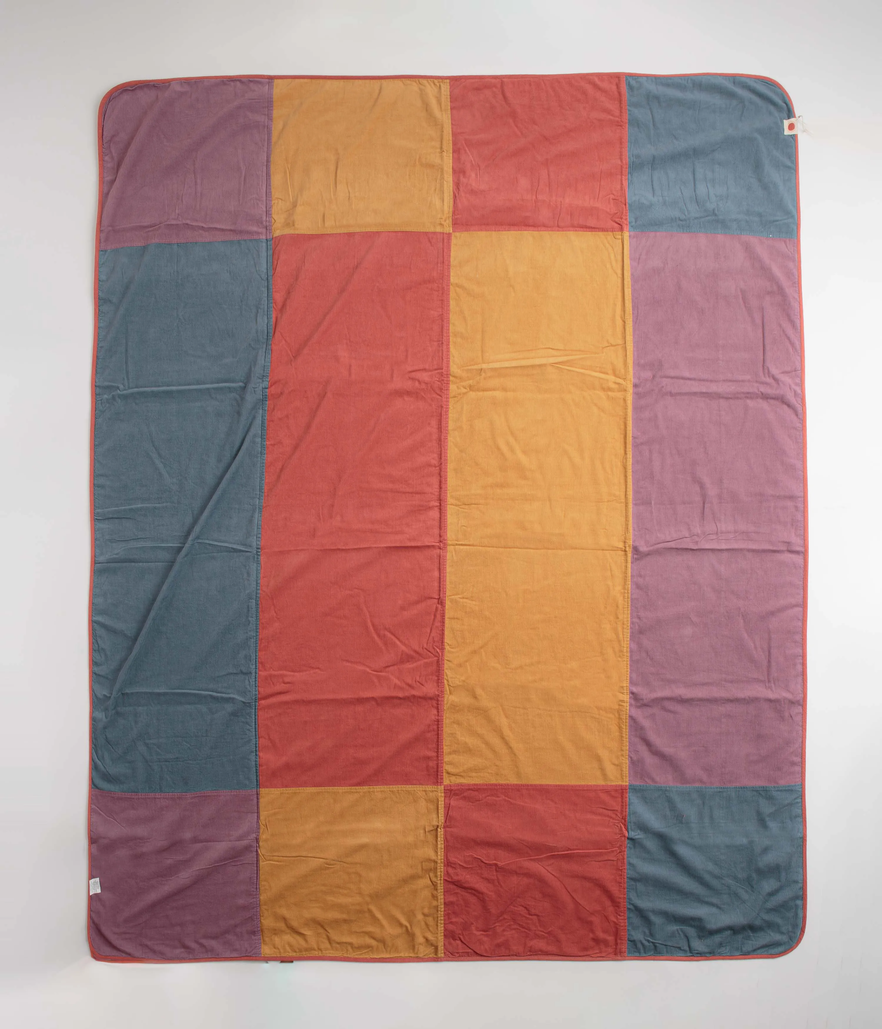 Mollusk Corduroy Beach Party Blanket - Pink Multi