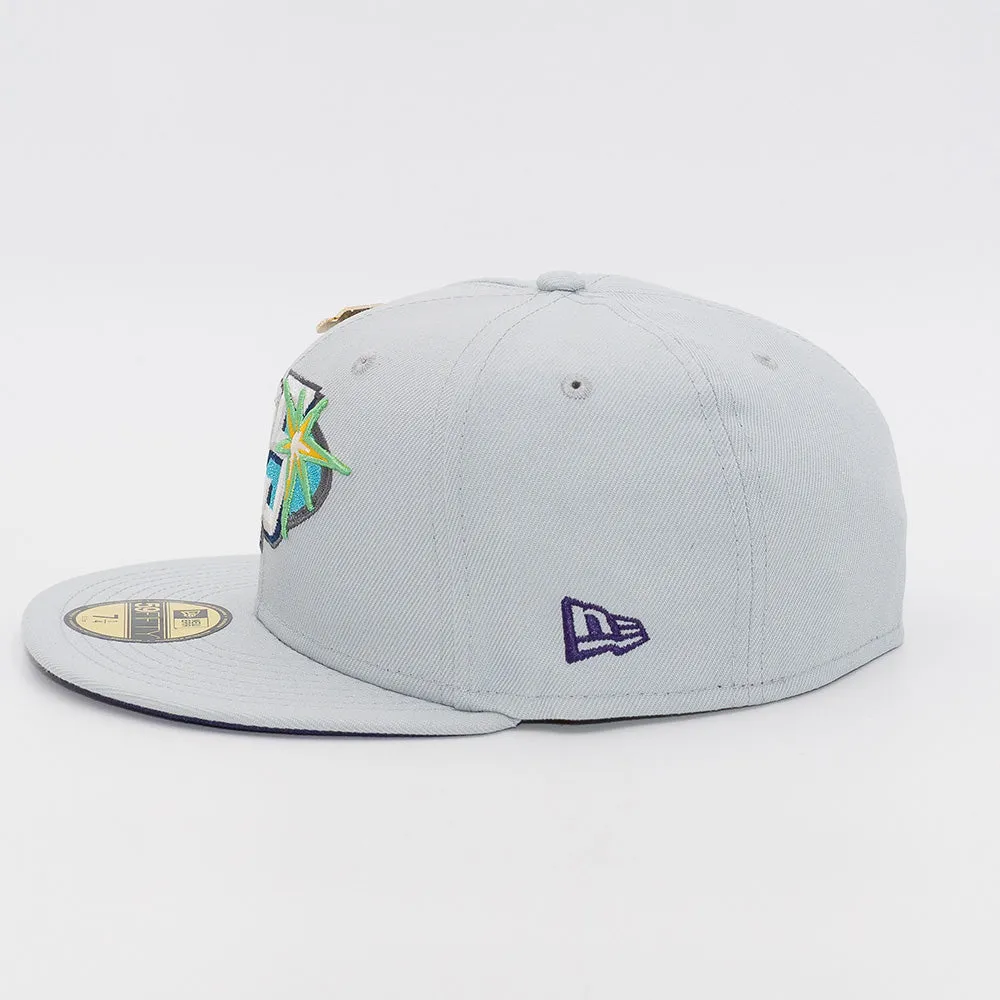 NEW ERA X FRESH RAGS 59FIFTY TAMPA BAY RAYS 25TH ANNIVERSARY Tropicana Field Side Patch