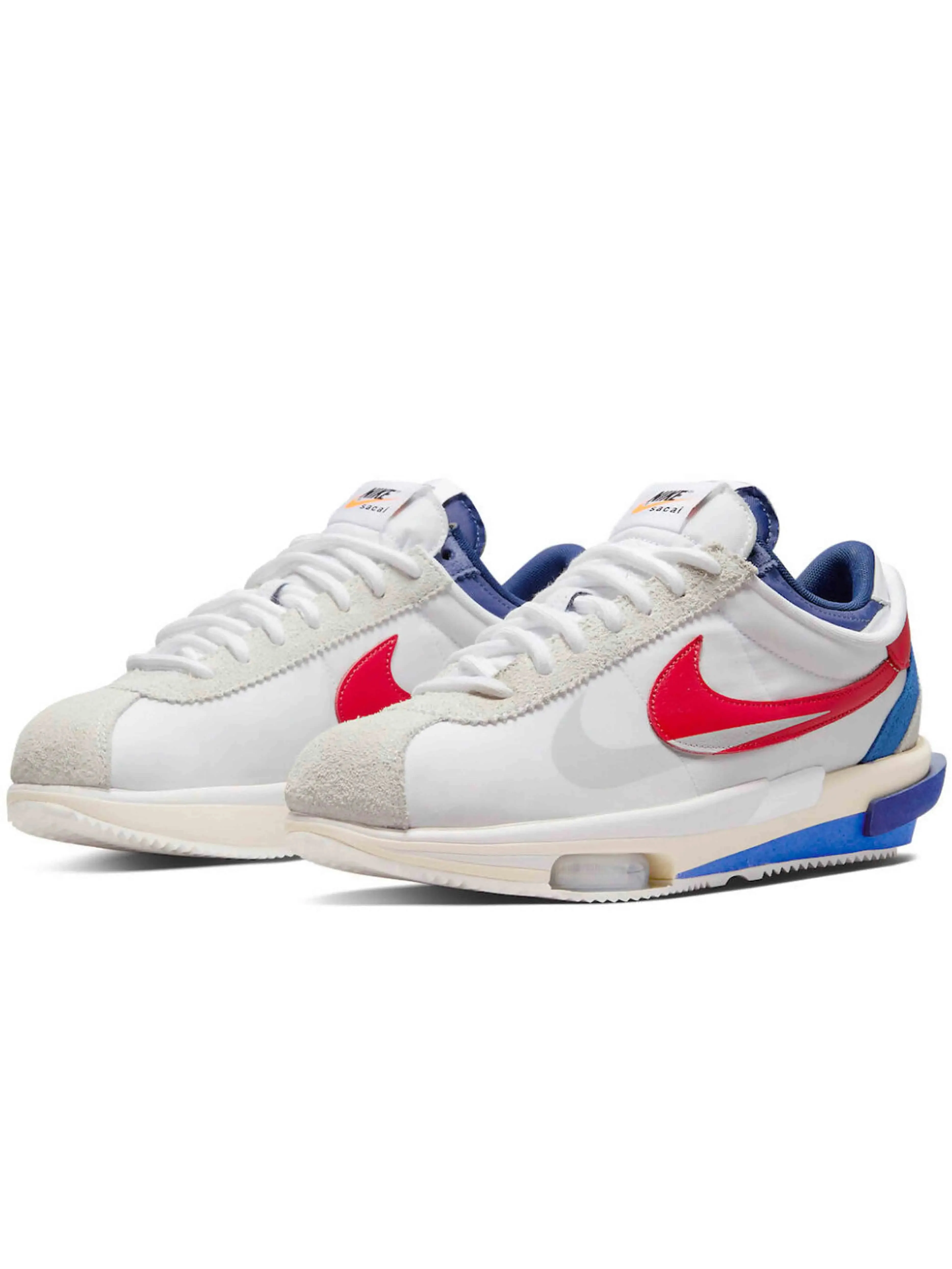 Nike Zoom Cortez SP sacai White University Red Blue