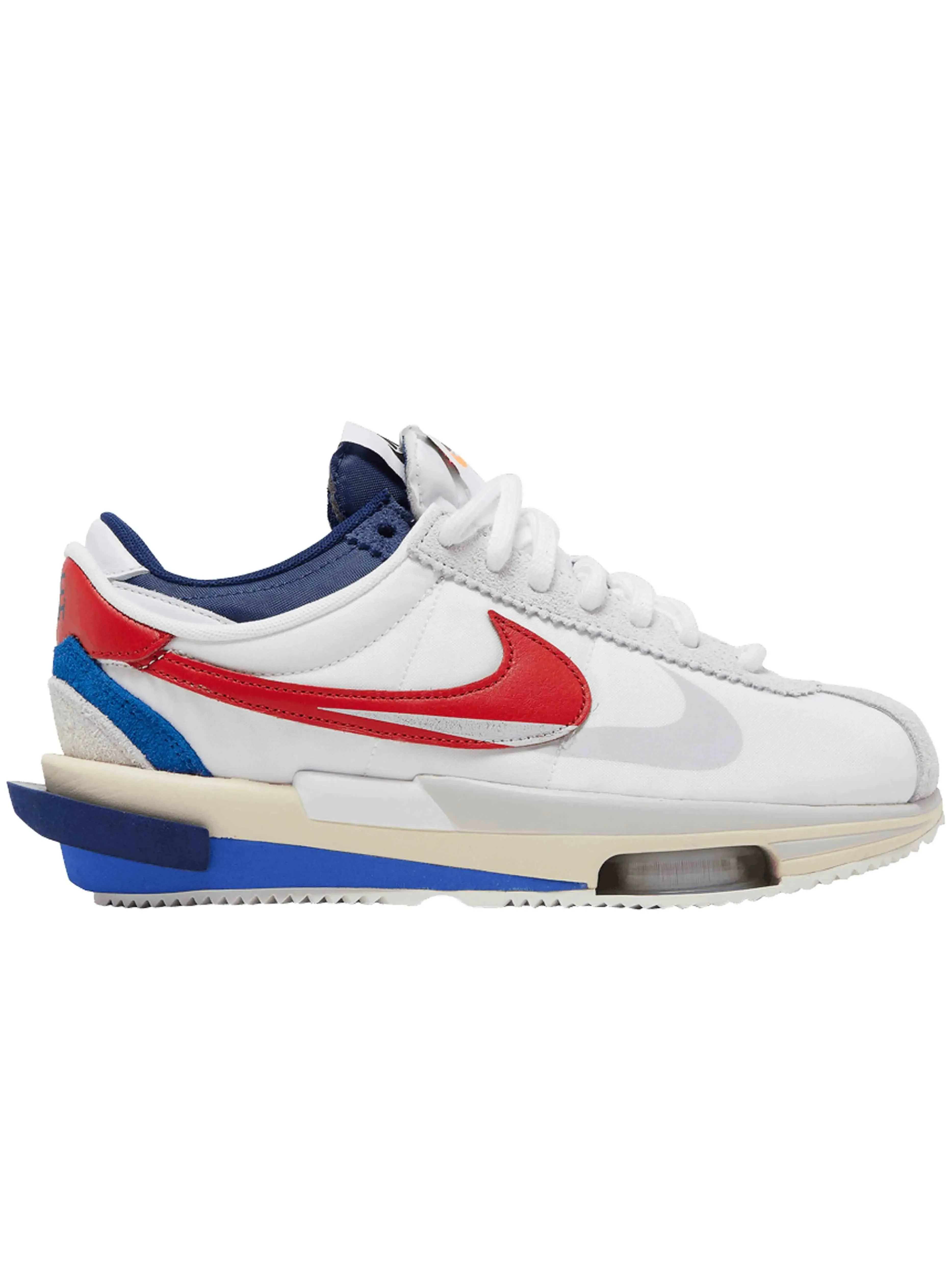 Nike Zoom Cortez SP sacai White University Red Blue