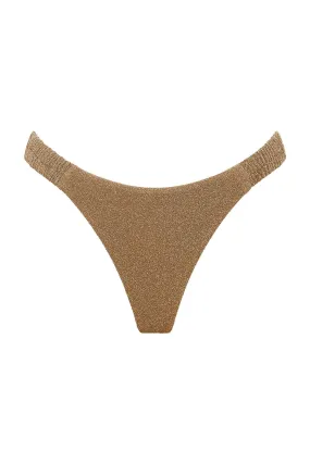 Nookie Dynasty Scrunchie Thong - Gold