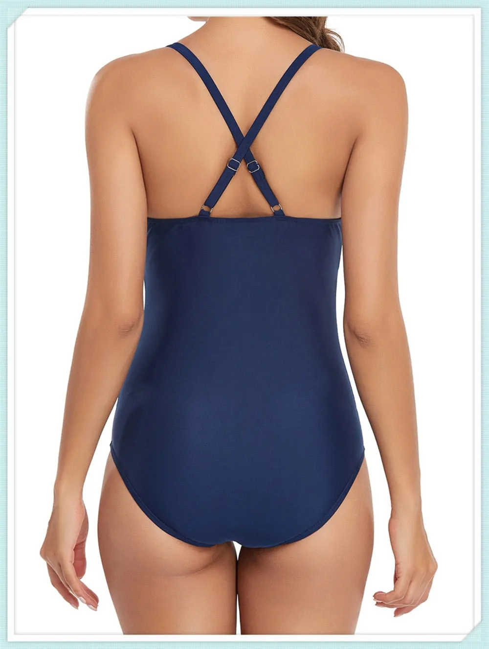 Ocean Breeze One Piece Badeanzug DD  Fuller Bust Mesh Badeanzug