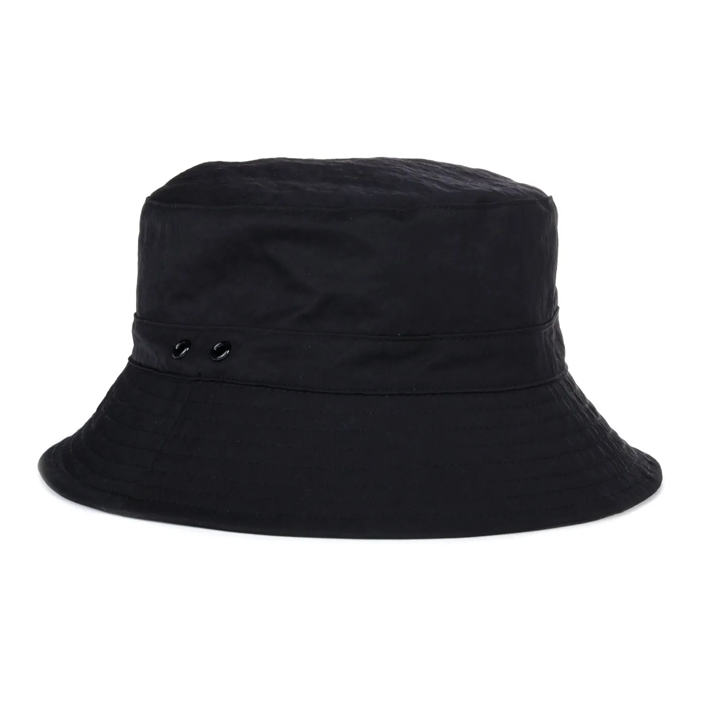 OUR LEGACY BUCKET HAT BLACK DENSE LIQUID NYLON