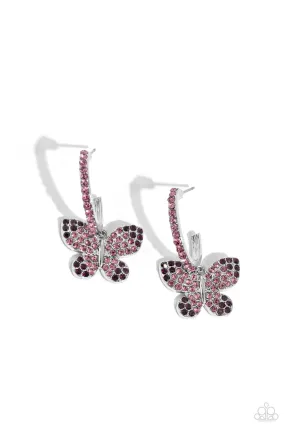 Paparazzi  Whimsical Waltz Purple Post Earrings