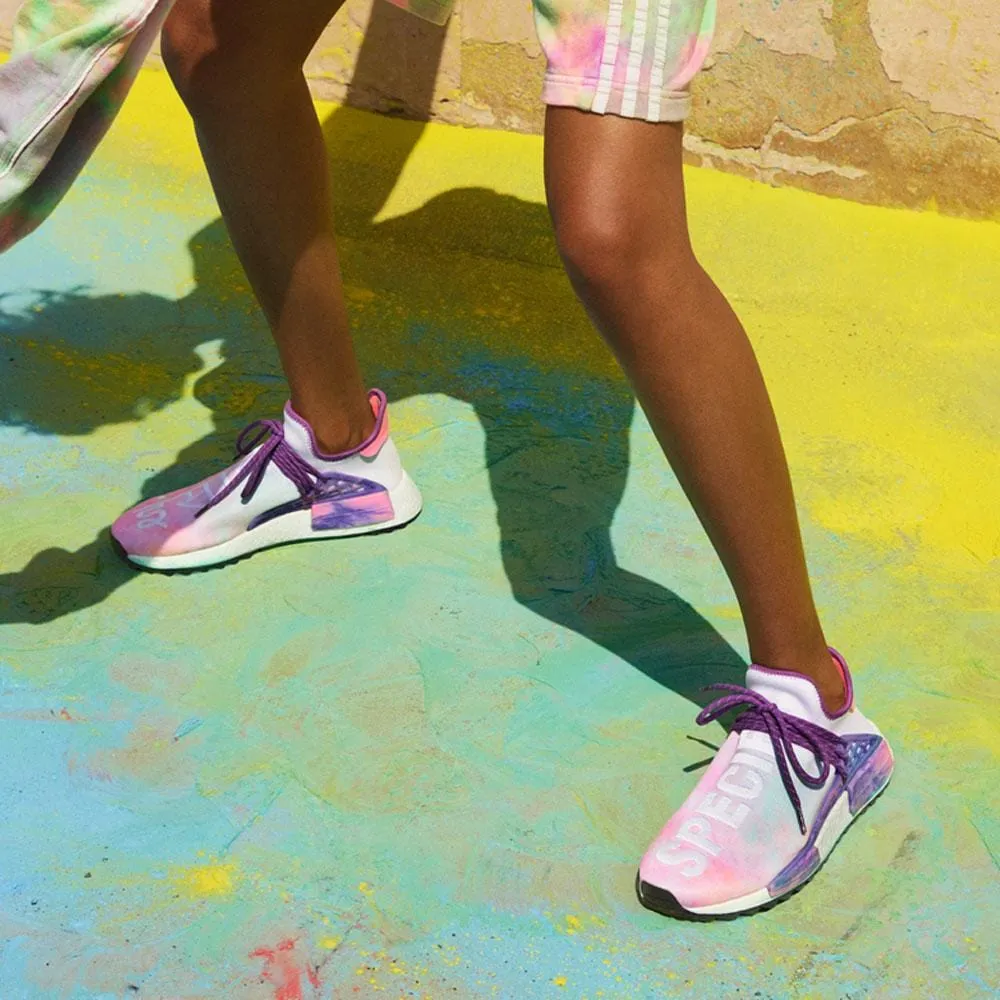 Pharrell x NMD Trail Holi Human Race 'Pink Glow'