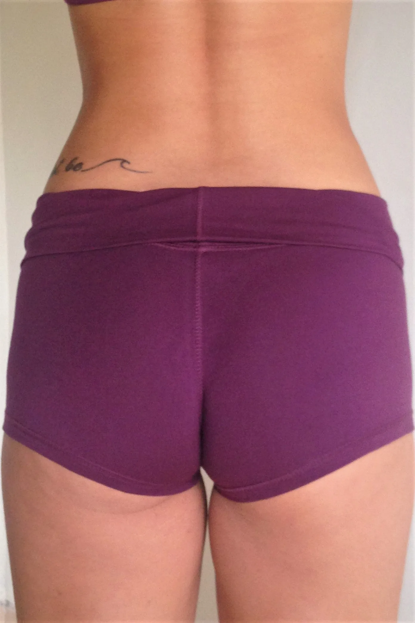 Plum Yoga Shorts