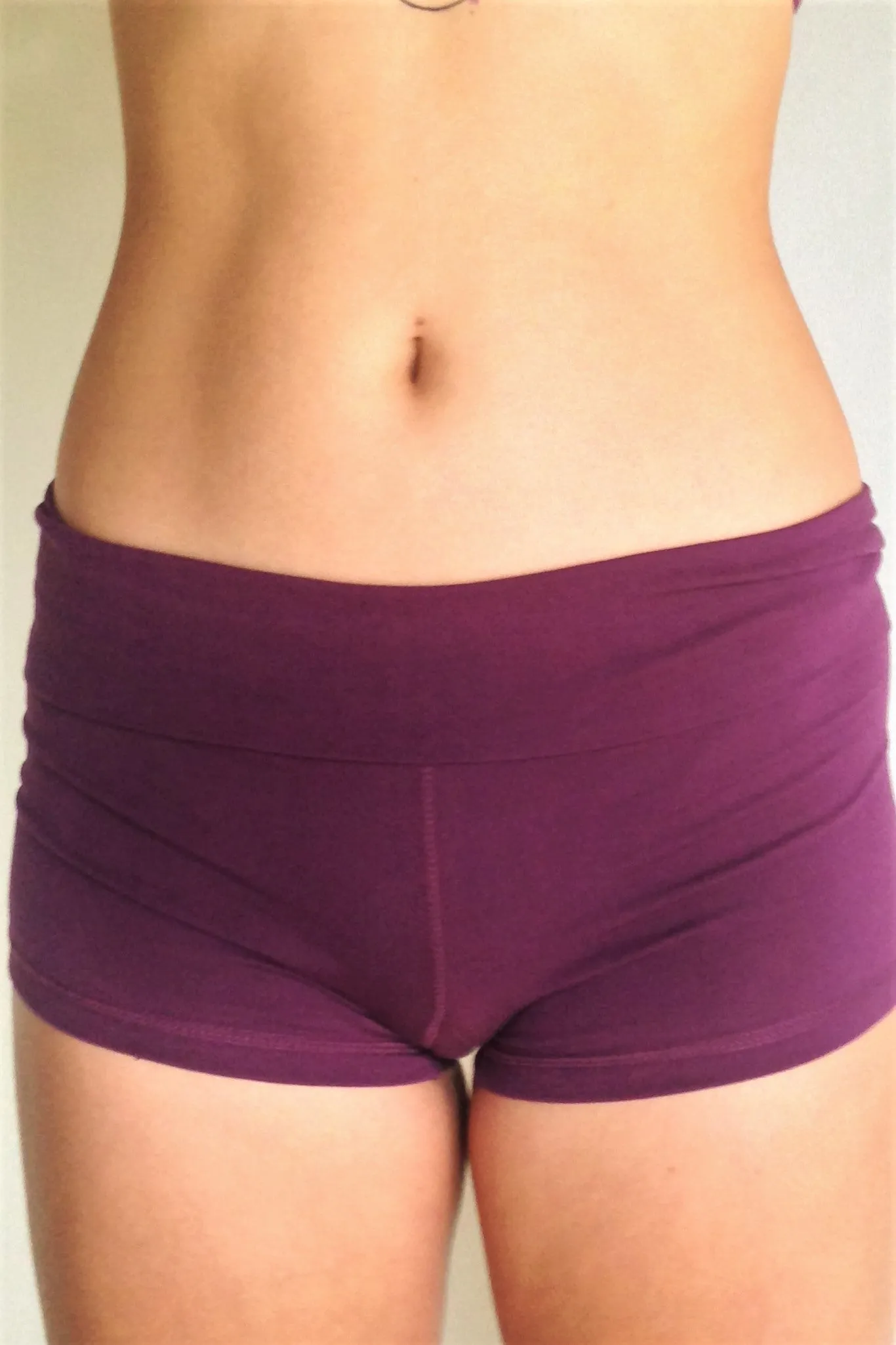 Plum Yoga Shorts