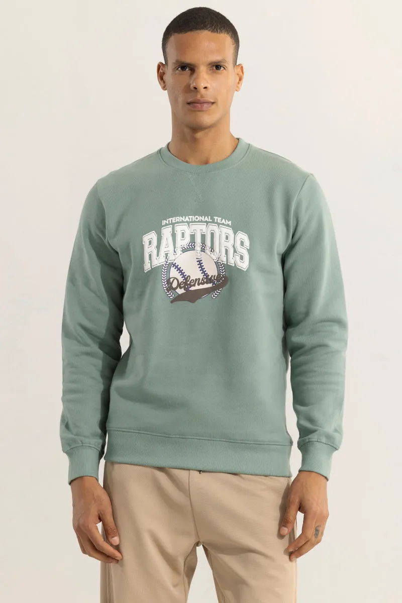 Raptors Green Sweatshirt