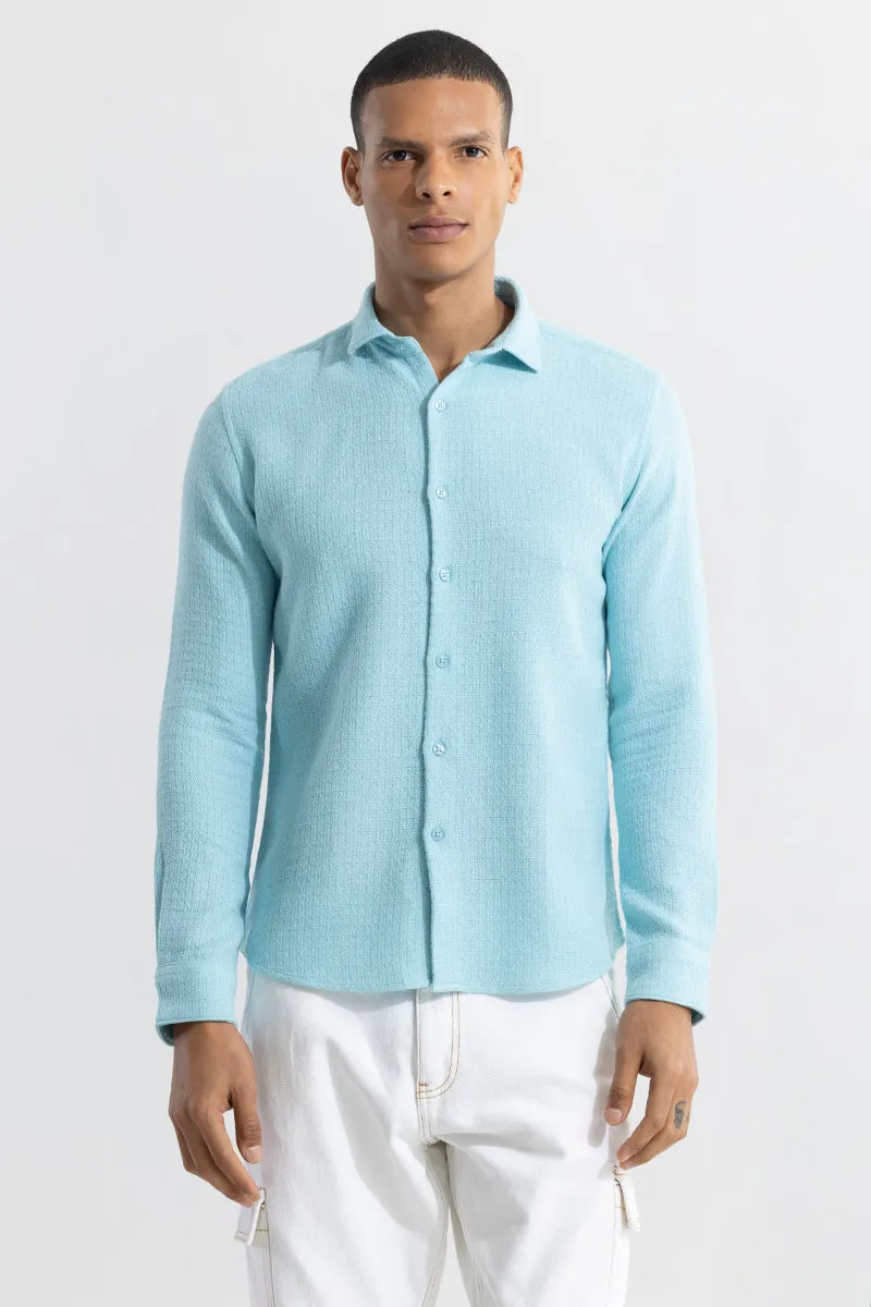 RelaxKnit Sky Blue Shirt